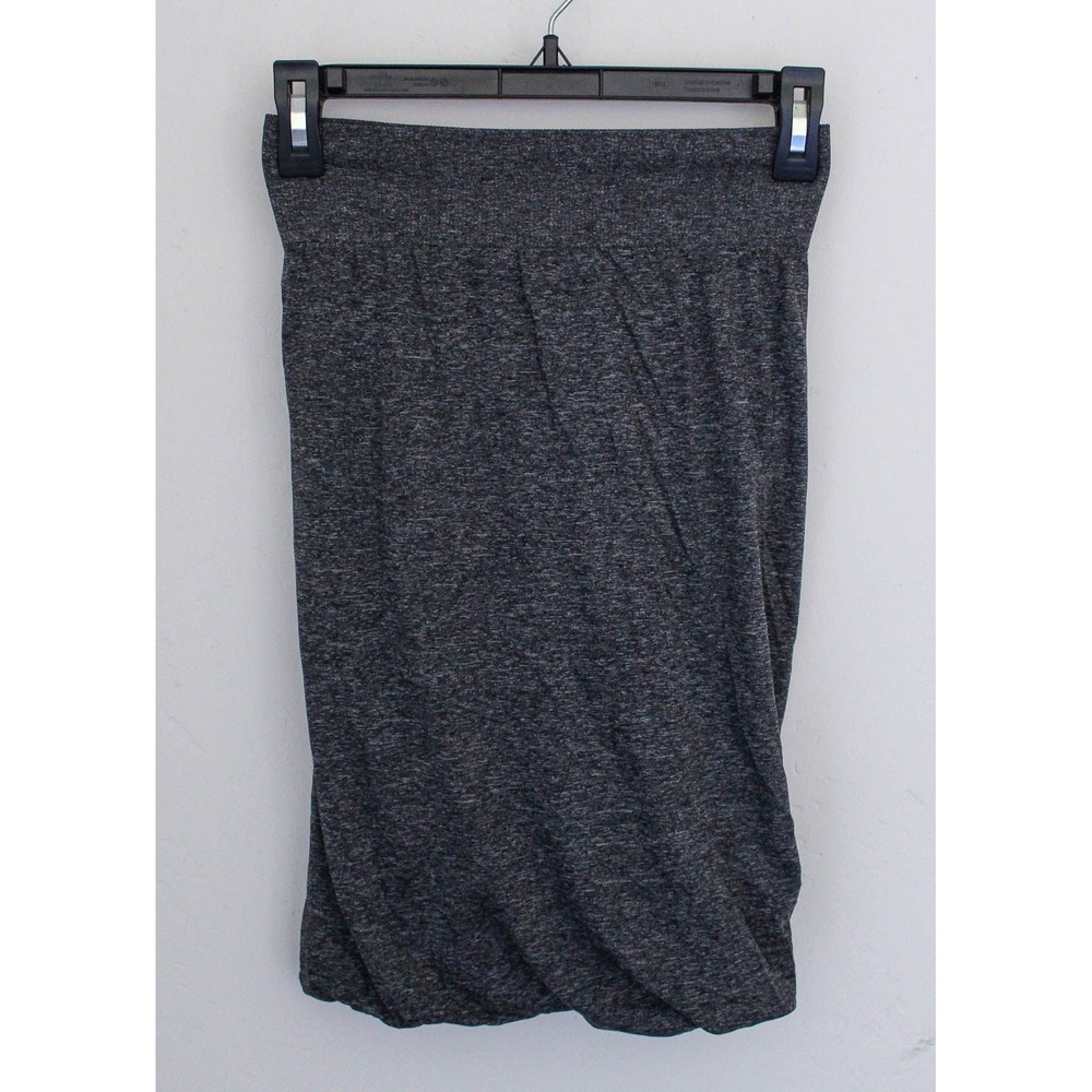 Lululemon Skirt Womens 6 Grey Heathered Active Skirt Pull On Elastic Waist